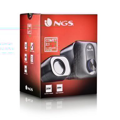 NGS COMET 2.1 ALTAVOZ USB 20W RMS ENT AUX