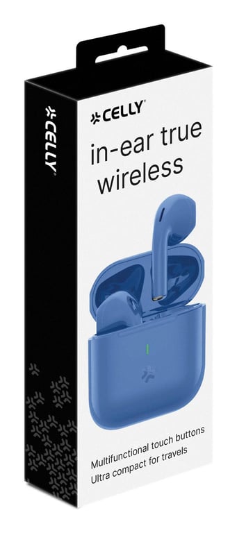 Casque True Wireless Stereo Celly COMPACT – Bluetooth 5.3, Appels/Musique, 29 g - vue 2
