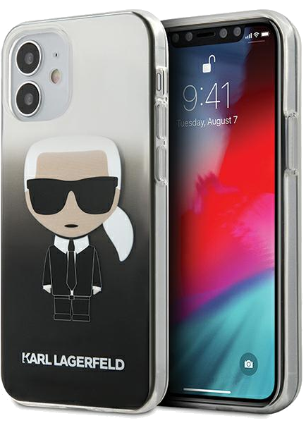 Étui Karl Lagerfeld pour iPhone 12 mini 5.4 noir