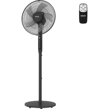 Ventilateur Haeger SF-16R.013A 45 cm Noir - Neuf