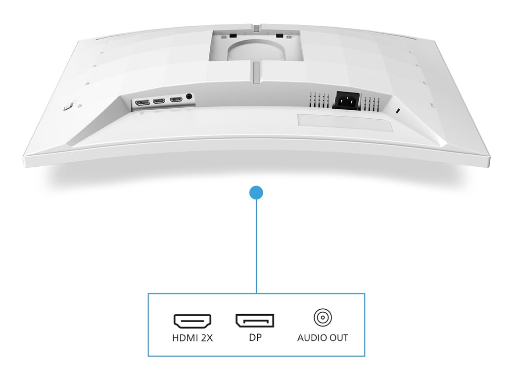 Ecran PC Gamer 27M2C5501 Incurvé 27'' VA - vue 2