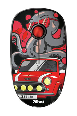 Mouse ottico senza fili RF ambidestro Trust Sketch 1600 DPI
