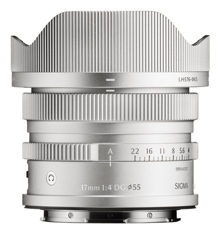 Sigma 17mm F4 DG Contemporary MILC Objectif plein cadre Argent - Neuf