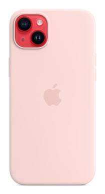Apple Coque en silicone avec MagSafe pour iPhone 14 Plus - Rose craie Apple (brand) iPhone 14 Plus