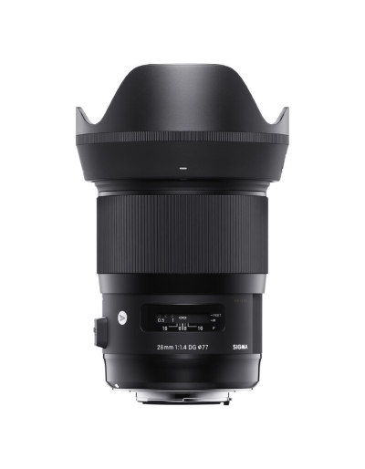 Objectif hybride Sigma 28mm f1.4 DG HSM Art pour Monture - vue 2
