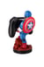 Exquisite Gaming Cable Guys Captain America Figurine à collectionner
