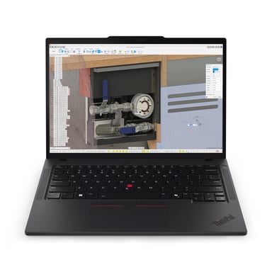 Lenovo ThinkPad P14s Gen 6 (AMD) AMD Ryzen AI 9 HX PRO 370 Station de travail mobile 35,6 cm (14'') WUXGA 64 Go DDR5-SDRAM 1 To SSD Wi-Fi 7 (802.11be) Windows 11 Pro Allemand Noir