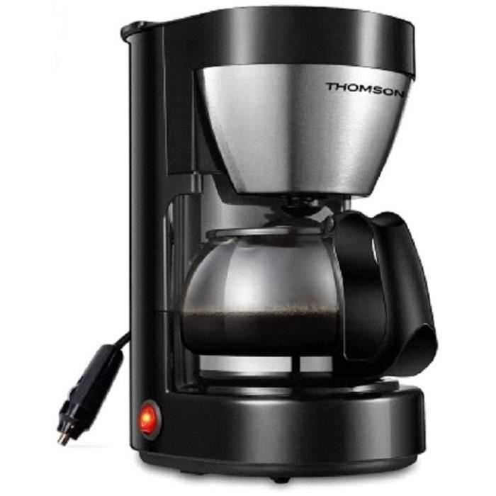 Cafetiere - THOMSON - 24 V - 0.65 L - 4/6 tasses - 300 W - Neuf