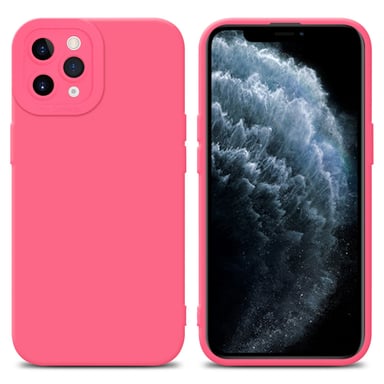 Coque pour Apple iPhone 11 PRO MAX en FLUID ROUGE Housse de protection Étui en silicone TPU flexible