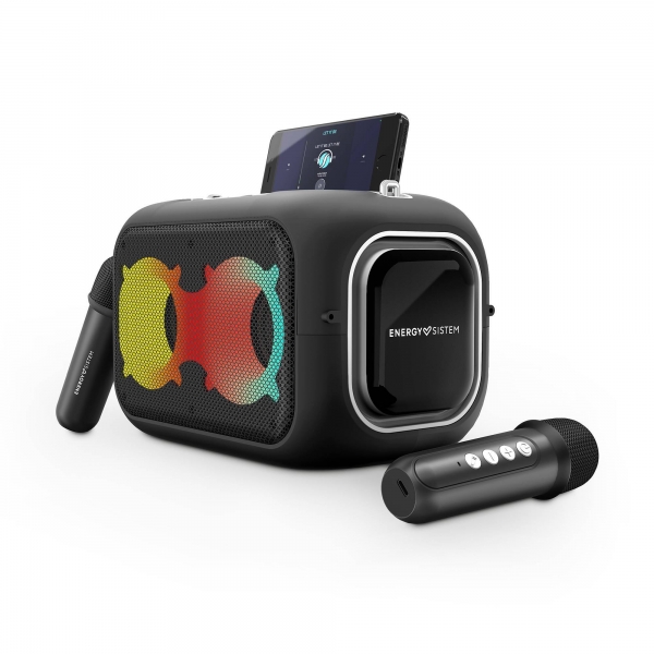 Enceinte Karaoké Energy Sistem – Bluetooth 5.4, Autonomie 8h, IPX4 - vue 2