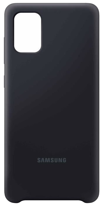 Coque Silicone Samsung A71 Noir