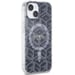 Custodia Guess per iPhone 15 6,1'' nero Custodia rigida IML GCube MagSafe