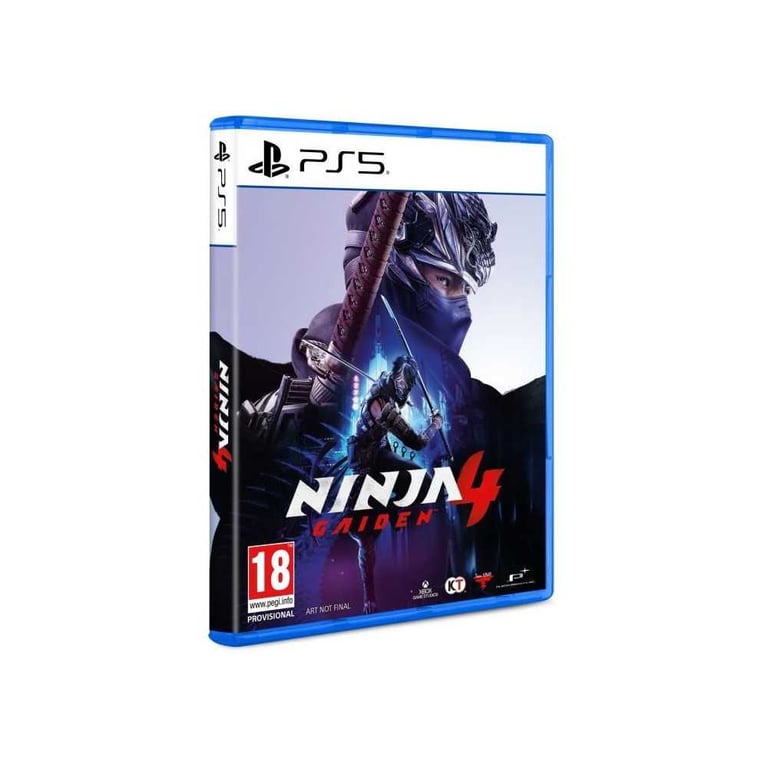 Jeu PS5 Microsoft Ninja Gaiden 4 - Hack'n'slash, Blu-ray, PEGI 18 Noir/Bleu - Neuf