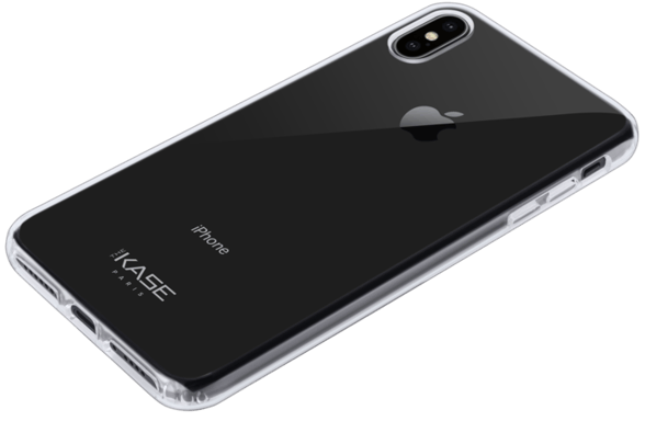 Guscio ibrido invisibile per Apple iPhone XS Max, trasparente