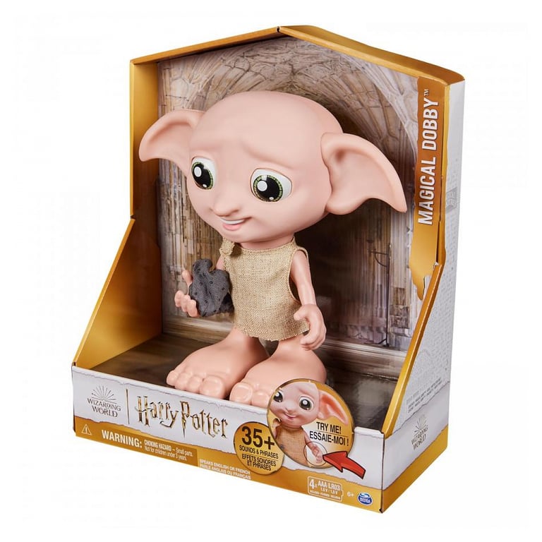 Harry Potter Figurine DOBBY interactive 20 cm Wizarding World - vue 2