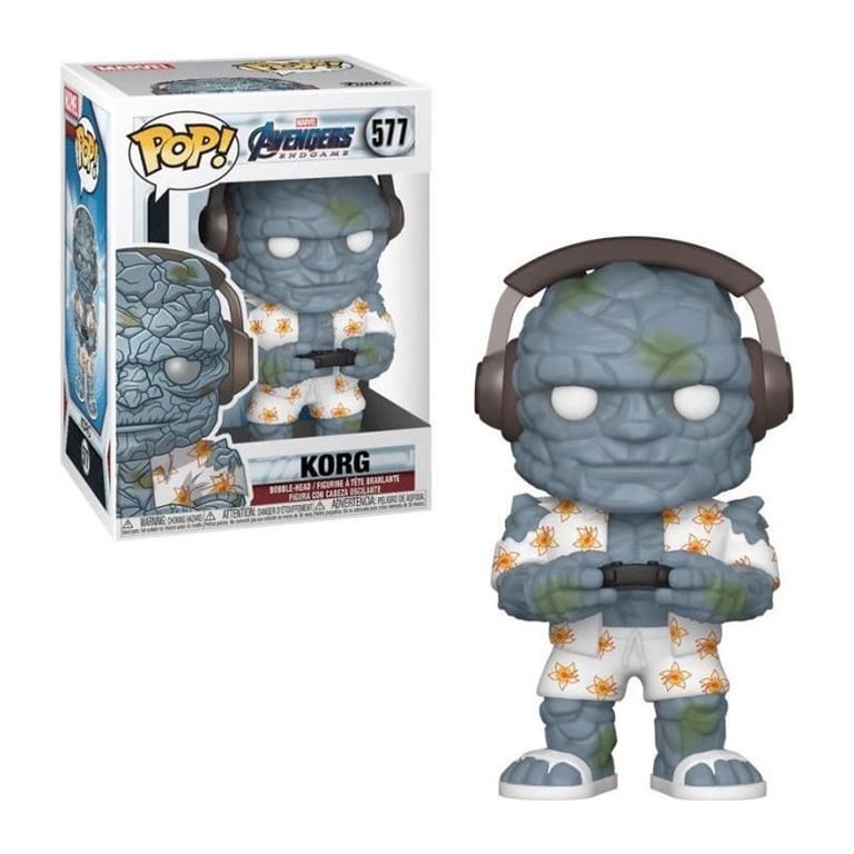Figurine Funko Pop! Marvel : Endgame Gamer Korg Neuf - vue 3