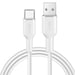ADILIFT Cavo USB C Corto [5 Pezzi 20cm], Cavo USB Type-C 0.2m 3A Ricarica Rapida e Trasmissione Cavo USB 2.0 Tipo C per Samsung Galaxy S10 S9 S8