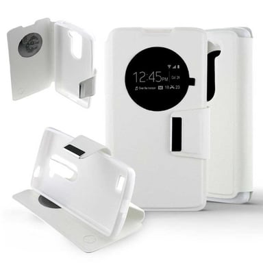 Etui Folio Blanc compatible LG Spirit 4G