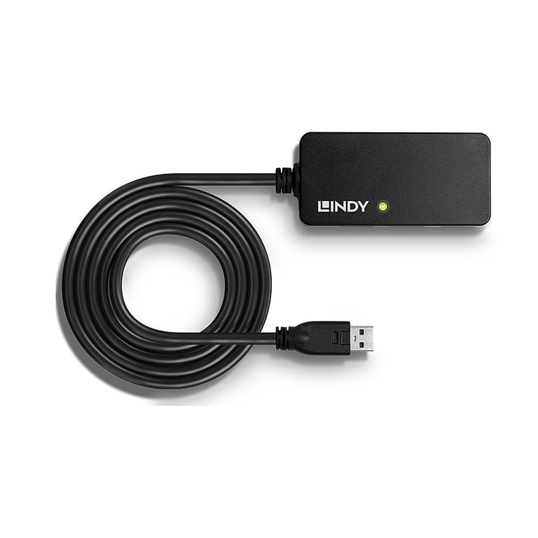 Lindy 43159 hub & concentrateur USB 3.2 Gen 1 3.1 Gen 1 Type A 5000 Mbit/ Neuf - vue 2