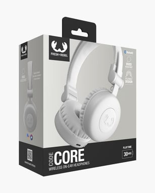 Fresh 'n Rebel Code Core Casque Sans fil Arceau Appels/Musique USB Type-C Bluetooth Gris