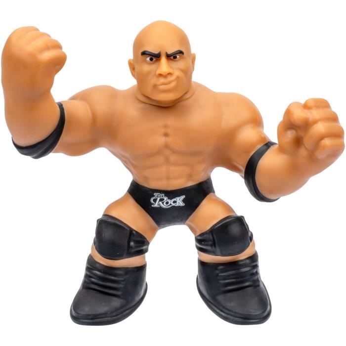 Figurine extensible GOO JIT ZU WWE The Rock 11 cm Texture élastique Extensible 3x - vue 4