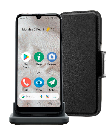 Smartphone Doro 8100 Plus – Écran 6,1", Triple Caméra, Résistant à l'Eau - vue 2