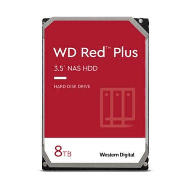 Disco rigido Western Digital Red Plus 8Tb 5640 rpm 128Mb 3,5'' ATA III Series