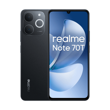Realme Note 70T 4G 4GB/64GB Negro (Obsidian) Dual SIM