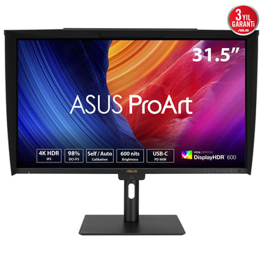 ASUS ProArt PA32UCE pantalla para PC 80 cm (31.5'') 3840 x 2160 Pixeles 4K Ultra HD LED Negro