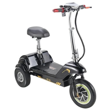 Trottinette électrique TWOFISH TF03 avec selle amovible, tricycle 350 W, batterie 48 V 15 Ah