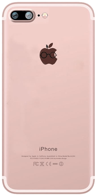 Coque Silicone IPHONE 5/5S/SE Harry Potter Transparente Fun APPLE Eclair Lunette Pomme Protection Ge