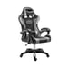 Fauteuil GAMER design Gris/Noir