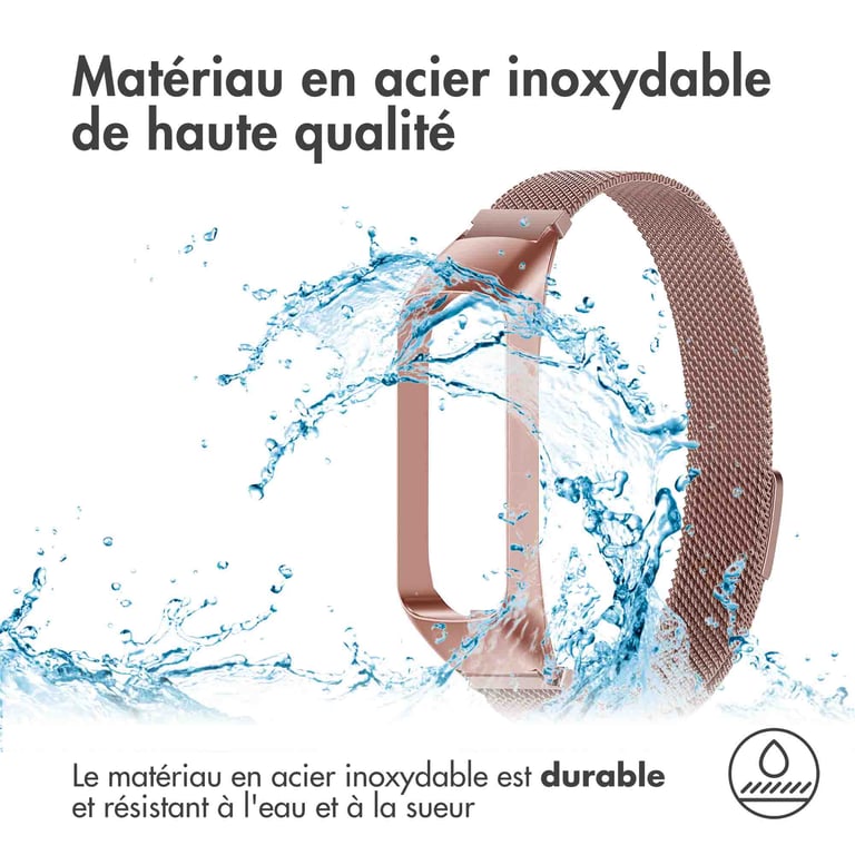imoshion Bracelet magnétique milanais pour le Samsung Galaxy Fit 2 Neuf - vue 6