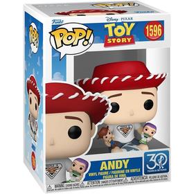 Figurine Funko Pop Disney Toy Story 30th Andy - vue 3