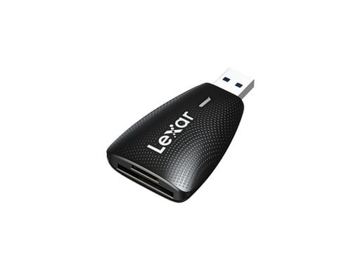 Lexar Multi-Card 2-in-1 USB 3.1 Reader lector de tarjeta USB 3.2 Gen 1 (3.1 Gen 1) Type-A Negro