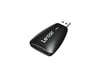 Lexar Multi-Card 2-in-1 USB 3.1 Reader lettore di schede di memoria USB 3.2 Gen 1 (3.1 Gen 1) Type-A Nero