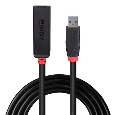 Lindy Rallonge active USB 3.0, Slim, 15m - Neuf