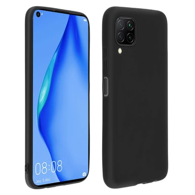 Coque Huawei P40 Lite Silicone Gel Flexible Résistant Fine Légère Imak - noir