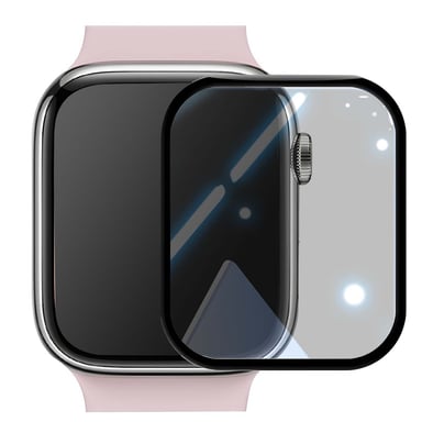 Mocolo Protector de pantalla para Watch Series 7 / 8 de vidrio templado Asahi 3D con dureza 9H Transparente