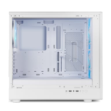 NOX Hummer NXHUMMERAEROWH unité centrale Midi Tower Blanc