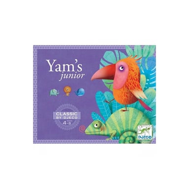 Djeco Yams Junior - El divertido juego de dados para niños