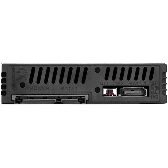 Silverstone SST-FS202B Obturateur de baie de lecteur Noir