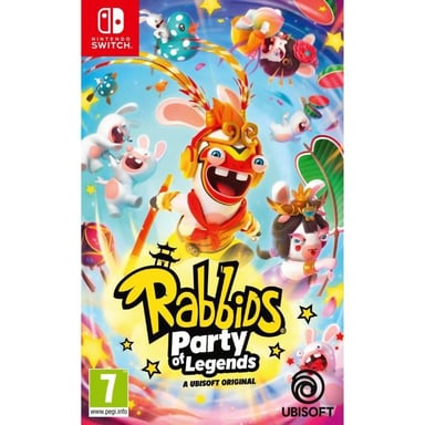 Les Lapins Cretins: Party Of Legends Jeu Switch