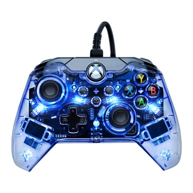 PDP Afterglow Noir, Bleu, Transparent USB Manette de jeu Analogique/Numérique Xbox One, Xbox Series S, Xbox Series X