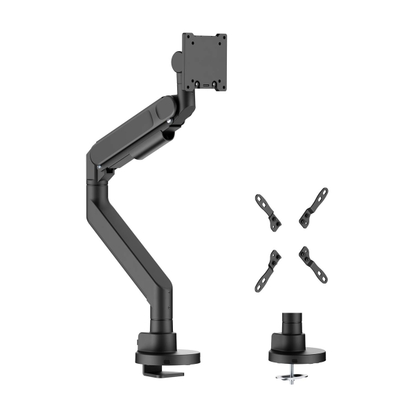 Support de table pivotant et inclinable à contrepoids Aisens PRO pour moniteurtéléviseur 27 kg Neuf