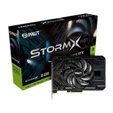 Tarjeta gráfica Nvidia GeForce RTX 4060 StormX 8GB Mini ITX de PALIT