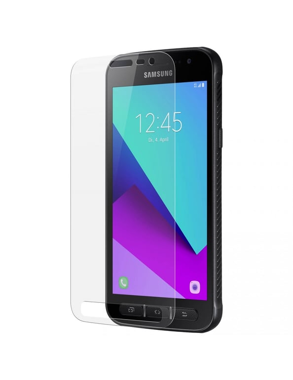 AKASHI  2x Films pour Samsung Galaxy Xcover 4 / 4s Verre Tremp&eacute; 9H Anti-rayures Transparent