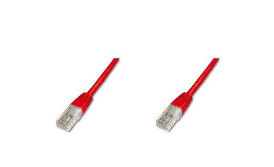 Digitus DK-1512-300/R cavo di rete Rosso 30 m Cat5e U/UTP (UTP)