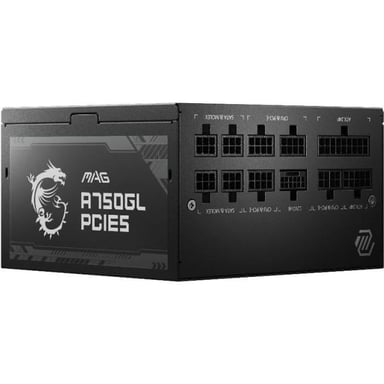MSI MAG A750GL PCIE5 - Alimentatore modulare per PC da 750 W 80+ Gold