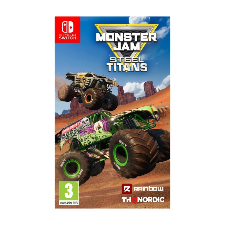 Monster Jam : Steel Titans Jeu Nintendo Switch Neuf